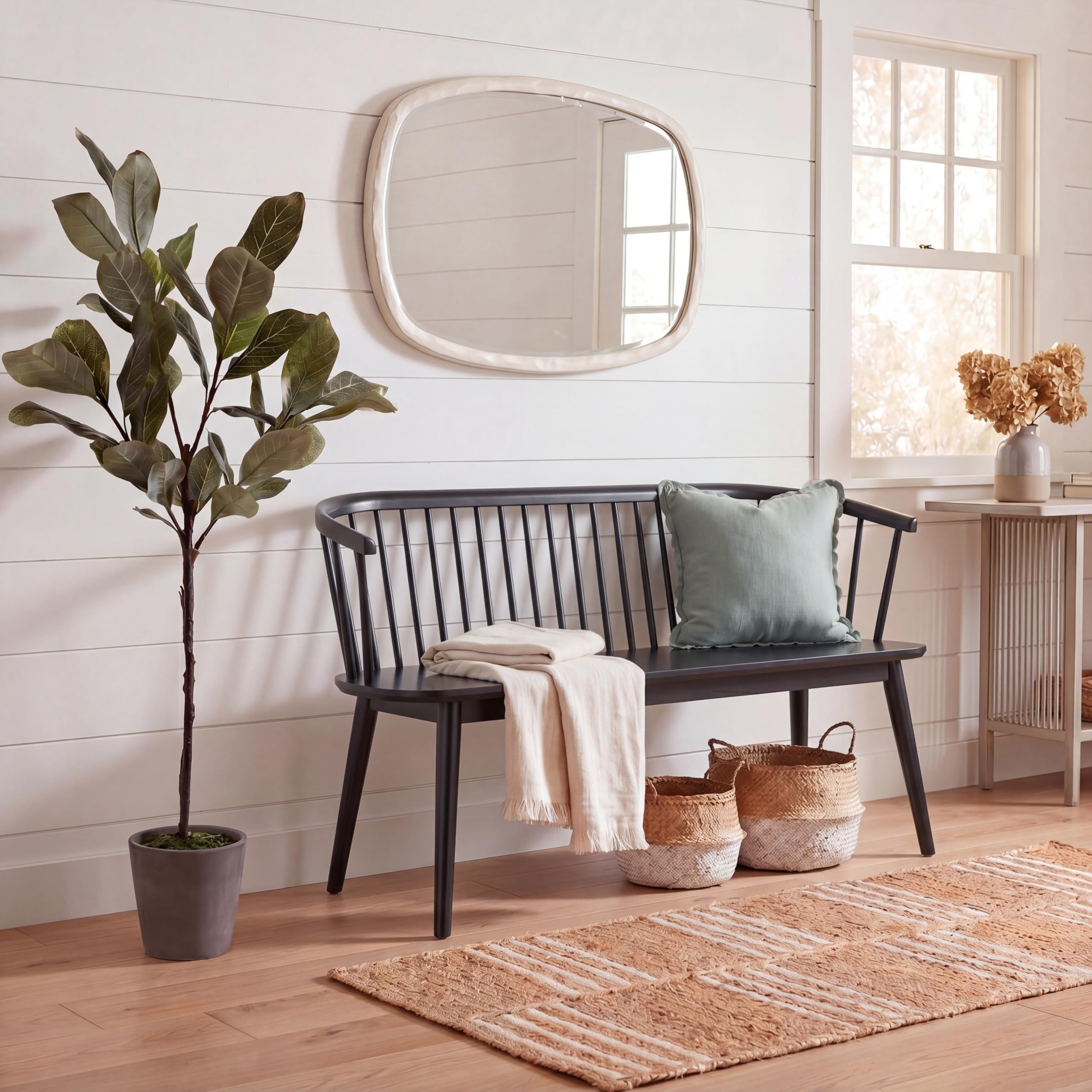 Amazon.com - SAFAVIEH Furniture - Blanchard Spindle Bench - Matte